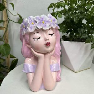 creative children's single door storage cabinet hand painted sculpture floor ornaments home decor
