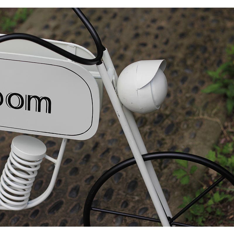 Hot-Selling New Wrought Iron Flower Stand Bicycle Flower Pot Stand Garden Outdoor Patio Decorations Ornaments Photography Props - Image 3